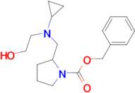 2-{[Cyclopropyl-(2-hydroxy-ethyl)-amino]-methyl}-pyrrolidine-1-carboxylic acid benzyl ester