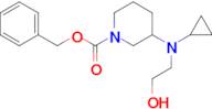 3-[Cyclopropyl-(2-hydroxy-ethyl)-amino]-piperidine-1-carboxylic acid benzyl ester