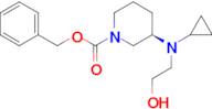 (R)-3-[Cyclopropyl-(2-hydroxy-ethyl)-amino]-piperidine-1-carboxylic acid benzyl ester