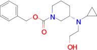 (S)-3-[Cyclopropyl-(2-hydroxy-ethyl)-amino]-piperidine-1-carboxylic acid benzyl ester