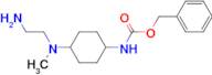 {4-[(2-Amino-ethyl)-methyl-amino]-cyclohexyl}-carbamic acid benzyl ester