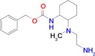 {2-[(2-Amino-ethyl)-methyl-amino]-cyclohexyl}-carbamic acid benzyl ester