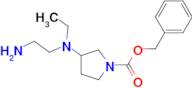 3-[(2-Amino-ethyl)-ethyl-amino]-pyrrolidine-1-carboxylic acid benzyl ester