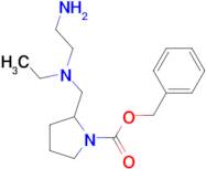 2-{[(2-Amino-ethyl)-ethyl-amino]-methyl}-pyrrolidine-1-carboxylic acid benzyl ester