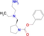 (S)-2-{[(2-Amino-ethyl)-ethyl-amino]-methyl}-pyrrolidine-1-carboxylic acid benzyl ester