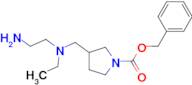 3-{[(2-Amino-ethyl)-ethyl-amino]-methyl}-pyrrolidine-1-carboxylic acid benzyl ester