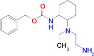 {2-[(2-Amino-ethyl)-ethyl-amino]-cyclohexyl}-carbamic acid benzyl ester