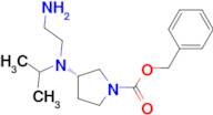 (S)-3-[(2-Amino-ethyl)-isopropyl-amino]-pyrrolidine-1-carboxylic acid benzyl ester