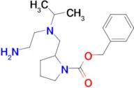 2-{[(2-Amino-ethyl)-isopropyl-amino]-methyl}-pyrrolidine-1-carboxylic acid benzyl ester