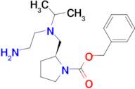 (S)-2-{[(2-Amino-ethyl)-isopropyl-amino]-methyl}-pyrrolidine-1-carboxylic acid benzyl ester