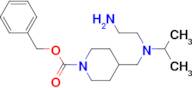 4-{[(2-Amino-ethyl)-isopropyl-amino]-methyl}-piperidine-1-carboxylic acid benzyl ester