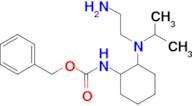 {2-[(2-Amino-ethyl)-isopropyl-amino]-cyclohexyl}-carbamic acid benzyl ester