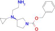 (R)-3-[(2-Amino-ethyl)-cyclopropyl-amino]-pyrrolidine-1-carboxylic acid benzyl ester