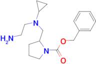 2-{[(2-Amino-ethyl)-cyclopropyl-amino]-methyl}-pyrrolidine-1-carboxylic acid benzyl ester