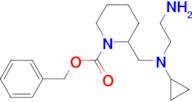2-{[(2-Amino-ethyl)-cyclopropyl-amino]-methyl}-piperidine-1-carboxylic acid benzyl ester