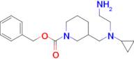 3-{[(2-Amino-ethyl)-cyclopropyl-amino]-methyl}-piperidine-1-carboxylic acid benzyl ester