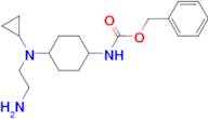 {4-[(2-Amino-ethyl)-cyclopropyl-amino]-cyclohexyl}-carbamic acid benzyl ester