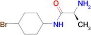 (S)-2-Amino-N-(4-bromo-cyclohexyl)-propionamide