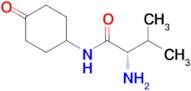 (S)-2-Amino-3-methyl-N-(4-oxo-cyclohexyl)-butyramide