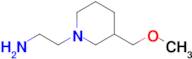 2-(3-Methoxymethyl-piperidin-1-yl)-ethylamine