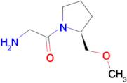 2-Amino-1-((S)-2-methoxymethyl-pyrrolidin-1-yl)-ethanone