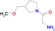 2-Amino-1-(3-methoxymethyl-pyrrolidin-1-yl)-ethanone