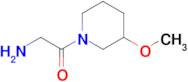 2-Amino-1-(3-methoxy-piperidin-1-yl)-ethanone