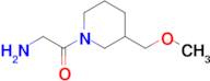 2-Amino-1-(3-methoxymethyl-piperidin-1-yl)-ethanone