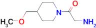 2-Amino-1-(4-methoxymethyl-piperidin-1-yl)-ethanone