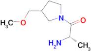 (S)-2-Amino-1-(3-methoxymethyl-pyrrolidin-1-yl)-propan-1-one