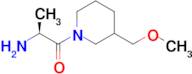 (S)-2-Amino-1-(3-methoxymethyl-piperidin-1-yl)-propan-1-one