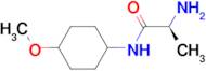 (S)-2-Amino-N-(4-methoxy-cyclohexyl)-propionamide