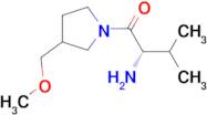 (S)-2-Amino-1-(3-methoxymethyl-pyrrolidin-1-yl)-3-methyl-butan-1-one