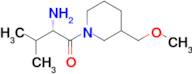 (S)-2-Amino-1-(3-methoxymethyl-piperidin-1-yl)-3-methyl-butan-1-one