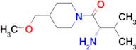 (S)-2-Amino-1-(4-methoxymethyl-piperidin-1-yl)-3-methyl-butan-1-one