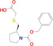 (S)-2-Carboxymethylsulfanylmethyl-pyrrolidine-1-carboxylic acid benzyl ester