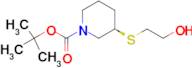 (R)-3-(2-Hydroxy-ethylsulfanyl)-piperidine-1-carboxylic acid tert-butyl ester