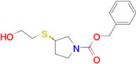 (R)-3-(2-Hydroxy-ethylsulfanyl)-pyrrolidine-1-carboxylic acid benzyl ester