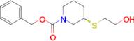 (R)-3-(2-Hydroxy-ethylsulfanyl)-piperidine-1-carboxylic acid benzyl ester