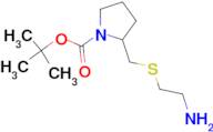 2-(2-Amino-ethylsulfanylmethyl)-pyrrolidine-1-carboxylic acid tert-butyl ester