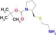 (S)-2-(2-Amino-ethylsulfanylmethyl)-pyrrolidine-1-carboxylic acid tert-butyl ester