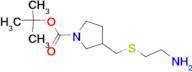 3-(2-Amino-ethylsulfanylmethyl)-pyrrolidine-1-carboxylic acid tert-butyl ester