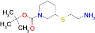 3-(2-Amino-ethylsulfanyl)-piperidine-1-carboxylic acid tert-butyl ester