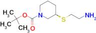(R)-3-(2-Amino-ethylsulfanyl)-piperidine-1-carboxylic acid tert-butyl ester