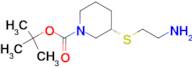 (S)-3-(2-Amino-ethylsulfanyl)-piperidine-1-carboxylic acid tert-butyl ester