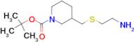 3-(2-Amino-ethylsulfanylmethyl)-piperidine-1-carboxylic acid tert-butyl ester