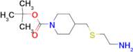 4-(2-Amino-ethylsulfanylmethyl)-piperidine-1-carboxylic acid tert-butyl ester