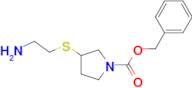 3-(2-Amino-ethylsulfanyl)-pyrrolidine-1-carboxylic acid benzyl ester