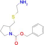 2-(2-Amino-ethylsulfanylmethyl)-pyrrolidine-1-carboxylic acid benzyl ester