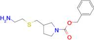 3-(2-Amino-ethylsulfanylmethyl)-pyrrolidine-1-carboxylic acid benzyl ester